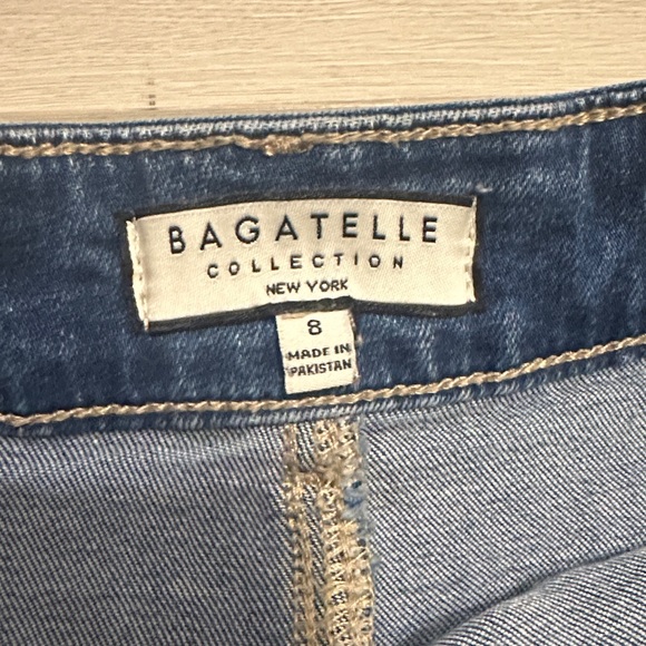 Bagatelle Blue Denim Skirt - Picture 2 of 10